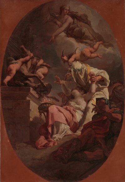 Oběť Ifigenie, 1789. od Gaetano Gandolfi