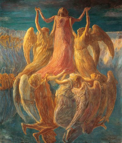 Nanebevzetí, Gaetano Previati (1852-1920) od Gaetano Previati