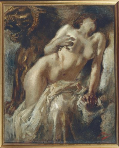 Kleopatra, 1888, od Gaetano Previati