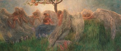 Mateřské mateřství, 1890-1891. od Gaetano Previati