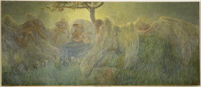 Mateřství, 1891 od Gaetano Previati