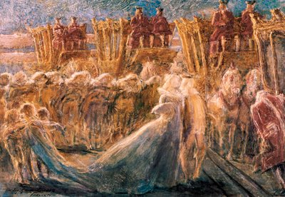 Král Slunce od Gaetano Previati