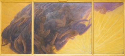 Pád andělů, c. 1913, Gaetano Previati (olej na plátně) od Gaetano Previati