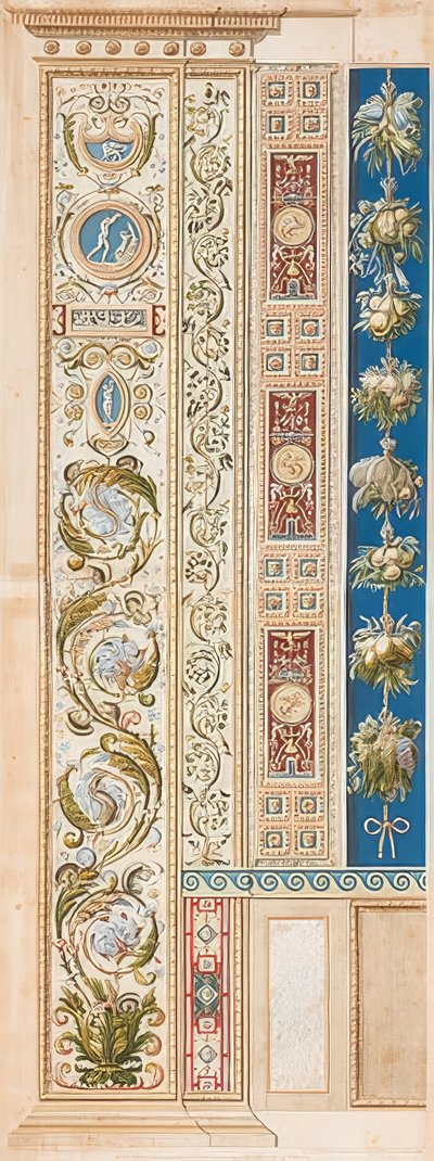 Pilastrová lodžie V (dekorace s krásnými úponky) od Gaetano Savorelli