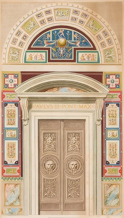 Dveře, rám a luneta lodžie I. od Gaetano Savorelli
