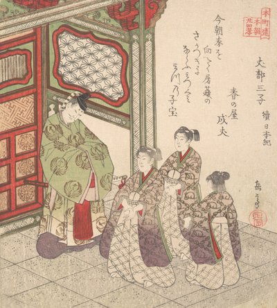 Tisk, cca. 1830. od Gakutei