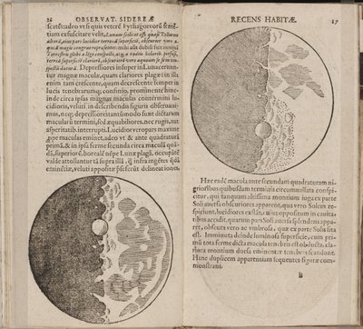 List knihy Sidereus Nuncius Hvězdný posel od Galilea Galilei, 1610 od Galileo Galilei