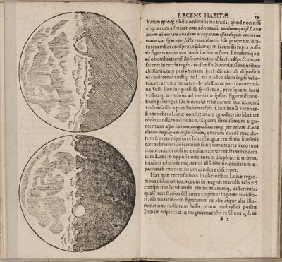 List knihy Sidereus Nuncius Hvězdný posel od Galilea Galilei, 1610 od Galileo Galilei