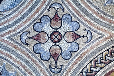 Římská mozaika od Gallo-Roman Gallo-Roman