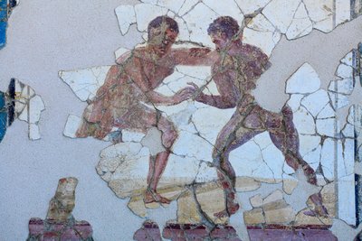 Římské nástěnné malby od Gallo-Roman Gallo-Roman