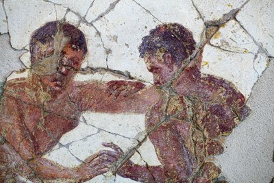 Hry v paláci od Gallo-Roman Gallo-Roman