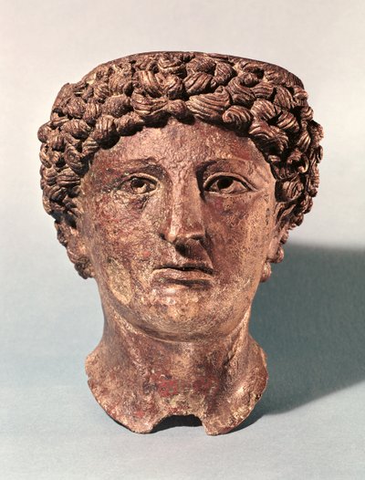 Vedoucí Apollo, z Lillebonne (bronz) od Gallo Roman