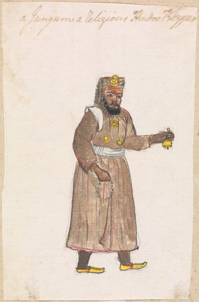 Jungum, náboženský hinduistický žebrák od Gangaram Chintaman Tambat