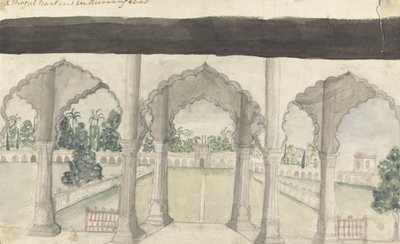 Zahrada Mongul v Aurangabadu od Gangaram Chintaman Tambat