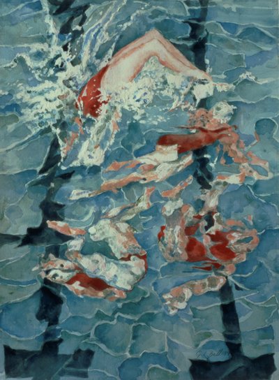 Synchronizované plavání, 1989 od Gareth Lloyd Ball