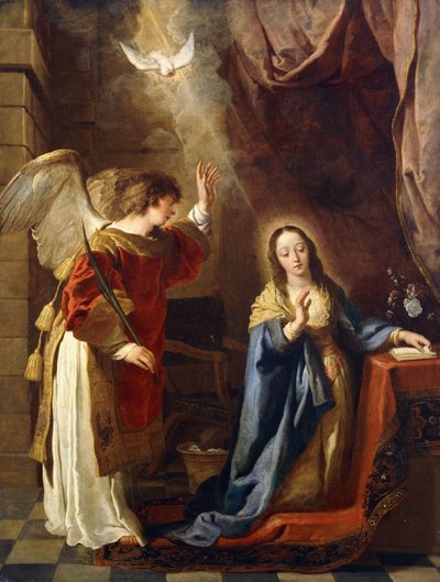 Zvěstování, od Gaspar De Crayer