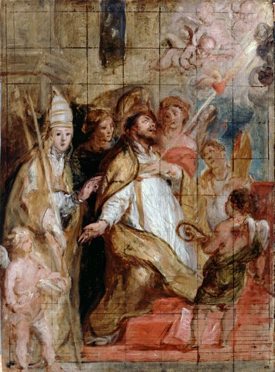Svatý Augustin v extázi od Gaspar De Crayer