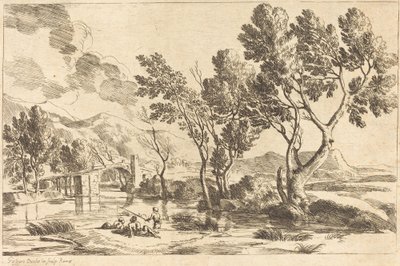 Římská krajina od Gaspard Dughet