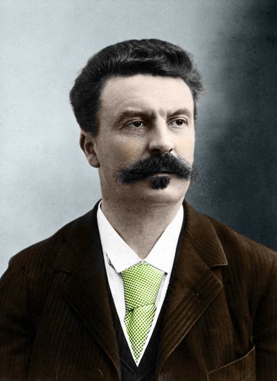Guy de Maupassant (1850-1893), francouzský spisovatel Nadar. od Gaspard Felix Tournachon Nadar