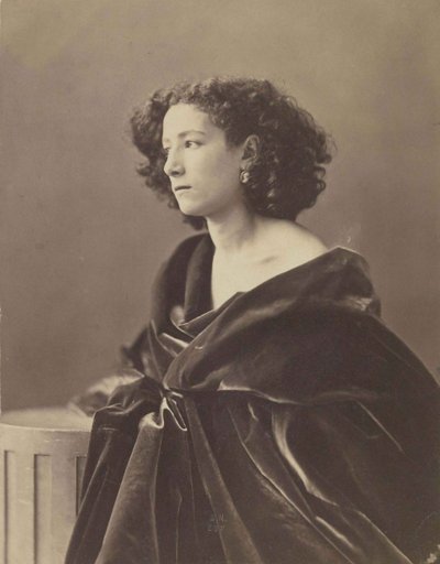 Portrét Sarah Bernhardtové 1844-1923, 1864. od Nadar