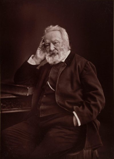 Portrét Victora Huga 1802-1885, 1878. od Gaspard Félix Nadar