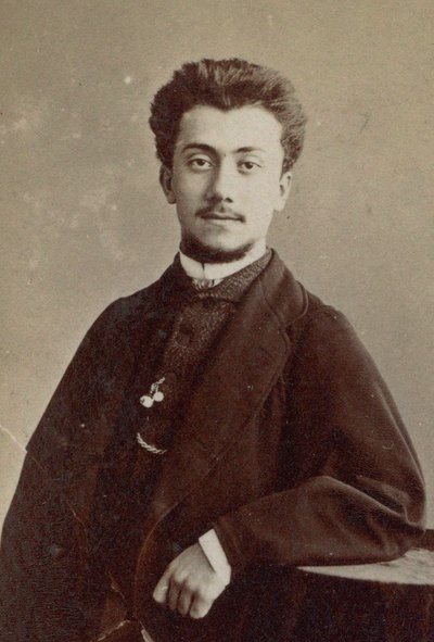 Portrét skladatele Alexandra Luiginiho 1850-1906. od Gaspard Félix Nadar