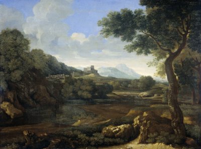 Krajina od Gaspard Poussin Dughet