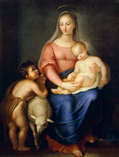 Madona s dítětem se svatým Janem Křtitelem (obraz) od Gaspero Martellini