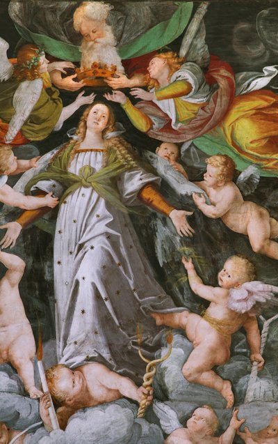 Nanebevzetí Panny Marie od Gaudenzio Ferrari