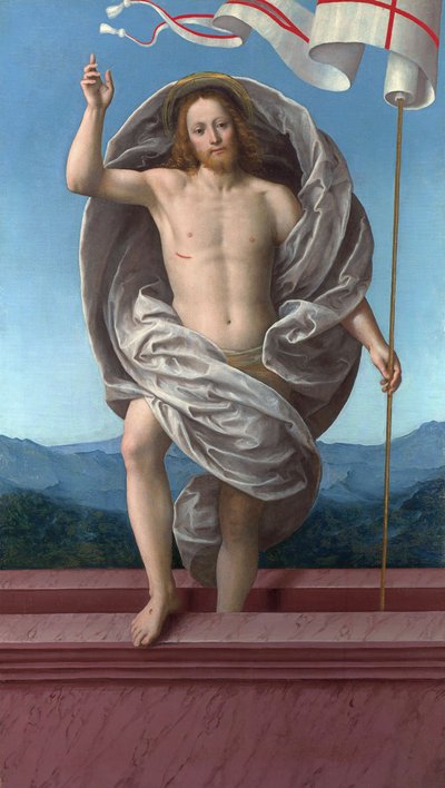 Kristus vstal z hrobky od Gaudenzio Ferrari