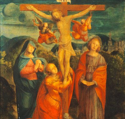 Ukřižování od Gaudenzia Ferrariho (1470-1546) od Gaudenzio Ferrari