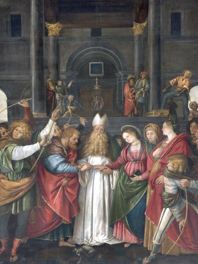 Svatba Panny, kolem roku 1525 od Gaudenzio Ferrari
