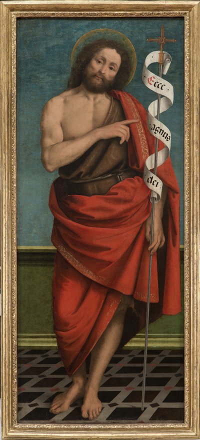 Svatý Jan Křtitel, kolem 1517-18 od Gaudenzio Ferrari