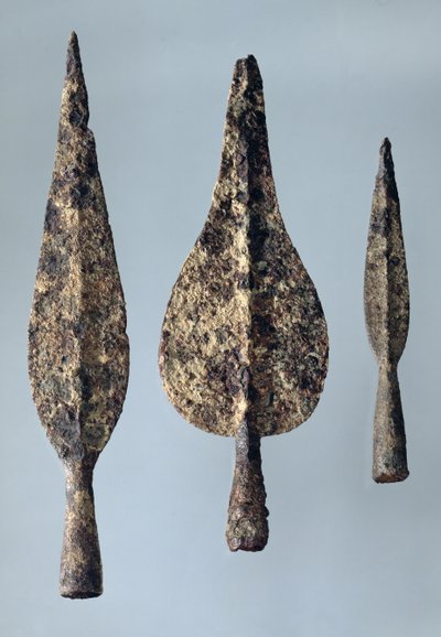 Lance and Javelin Heads, 475-300 př.nl (bronz) od Gaulish
