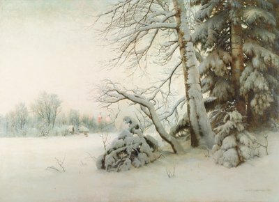 Zimní ráno, 1901 od Gavril Pavlovich Kondratenko