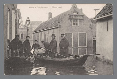 Katastrofa v Oud-Vossemeer 13. března 1906 od Gebroeders van Straaten