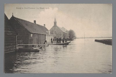 Katastrofa v Oud-Vossemeer 13. března 1906 od Gebroeders van Straaten