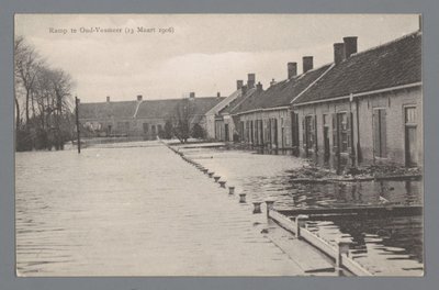Katastrofa v Oud-Vossemeer 13. března 1906 od Gebroeders van Straaten