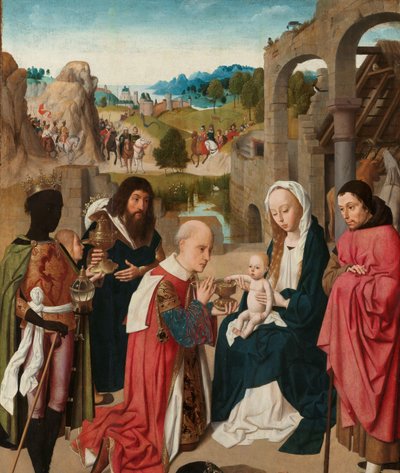 Klanění tří králů od Geertgen Tot sint Jans