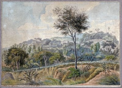 Landschaft in La Reunion von Genevieve-Sophie-Marie-Adele Patu de Rosemont