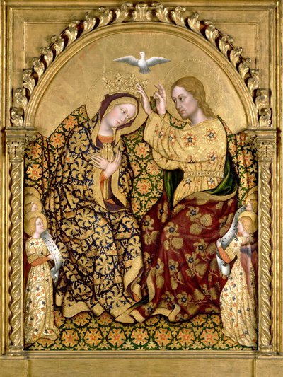 Korunovace Panny Marie od Gentile da Fabriano