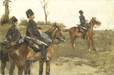 Husaři od Georg-Hendrik Breitner