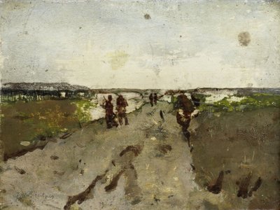 Krajina u Waalsdorpu od Georg-Hendrik Breitner