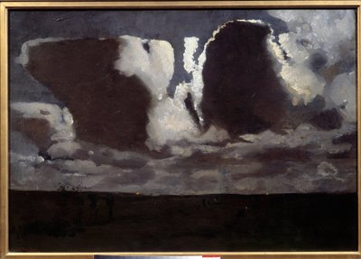 Měsíční svit. Obraz George Hendricka (Hendrika) Breitnera (1857-1923) ec.hol od Georg-Hendrik Breitner