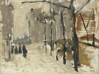 Pohled do Haagu od Georg-Hendrik Breitner