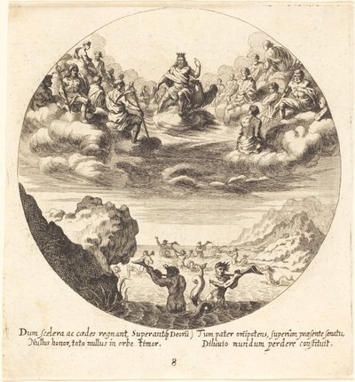 Jove a bohové od Georg Andreas Wolfgang the Elder