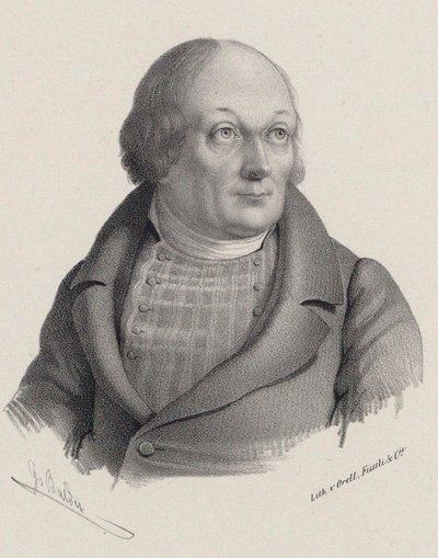 Portrét Hanse Georga Nägeliho 1773-1836, c. 1840. od Georg Balder