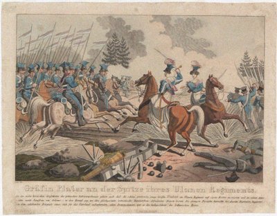 Emilia Plater v listopadovém povstání 1831 od Georg Benedikt Wunder