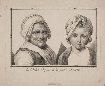 Matka Brigide a malá Javotte od Georg Christian Schule