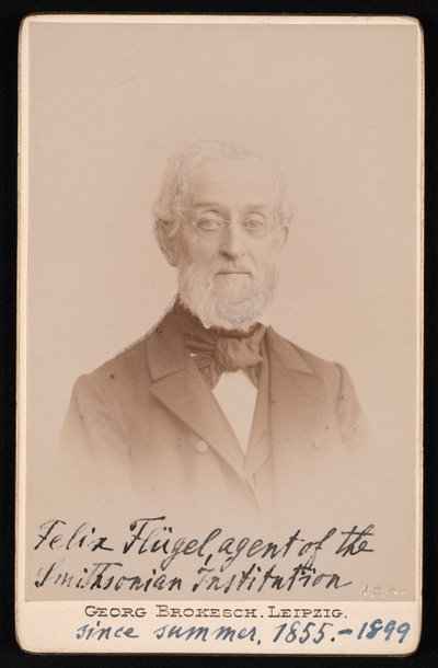 Portrét Felixe Flugela 1820-1904, 1894. od Georg Conrad Adolph Brokesch